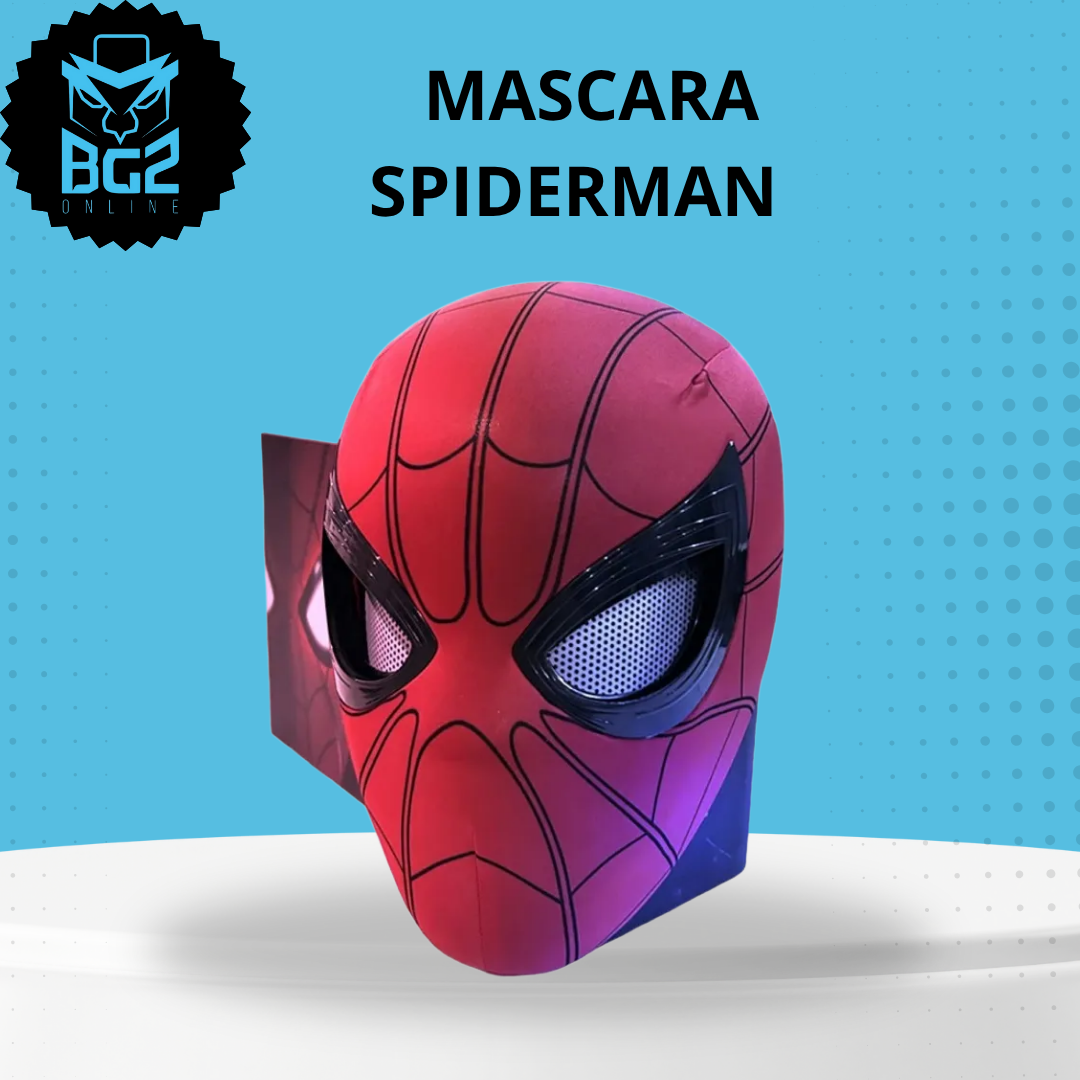 MASCARA SPIDERMAN ELECTRICA CONTROL